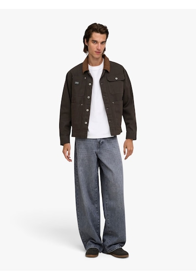 Only & Sons Onsrıcky Cotton Jacket Otw Ww Vd Erkek Siyah Mont - 22038706