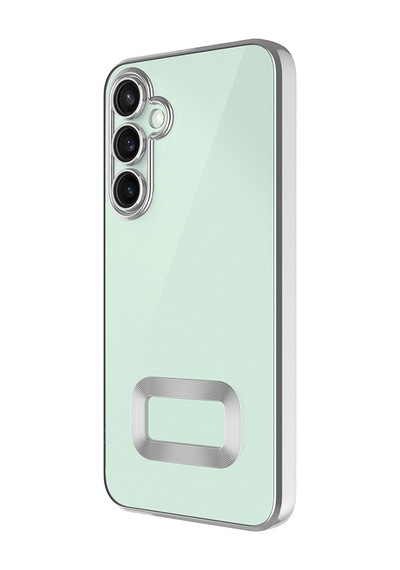 Samsung Uyumlu Galaxy A16 Kılıf Kamera Lens Korumalı Logo Gösteren İnce Hafif Vardar Rose Gold