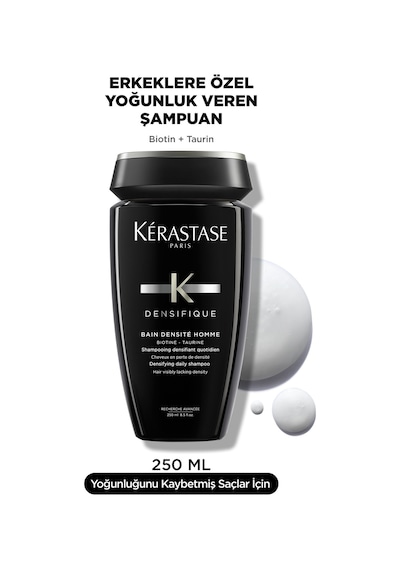 Densifique Bain Densifique Homme Erkekler Için Yoğunluk Kazandıran Şampuan 250ml 250ml