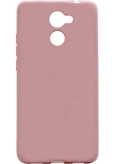 Goocamp Huawei Y7 Prime Kılıf Premier Silikon Kapak - Rose Gold Rose Gold
