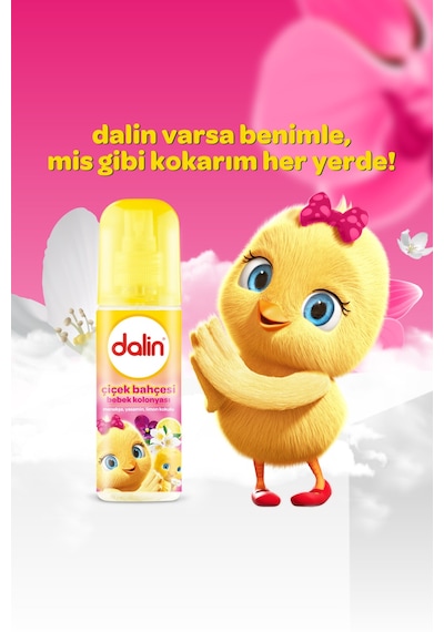 2 Adet Dalin Sprey Kolonya Çiçek Bahçesi 150 Ml