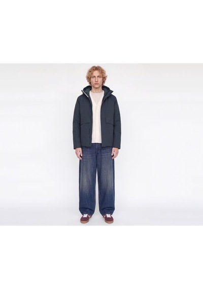 Jack Jones Jprblamoon Jacket Aw26 Erkek Outdoor Montu 12301654-dark-navy Lacivert