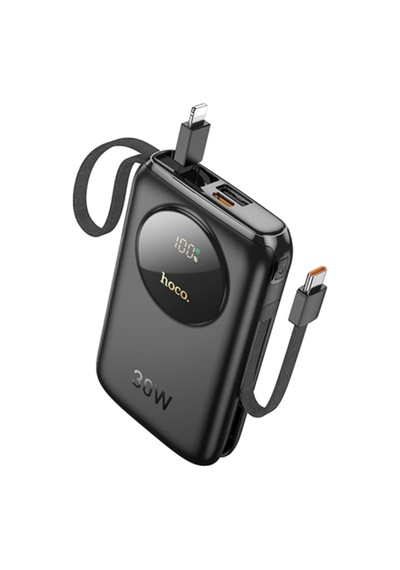 Hoco Q19 Lucky 10000mah 30w Dijital Göstergeli Kablolu Powerbank- 5775
