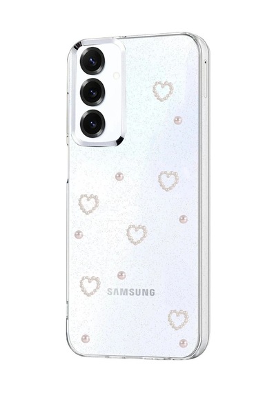 Samsung Galaxy A57 5g Fiyonk Desenli Kapak - Desen 10