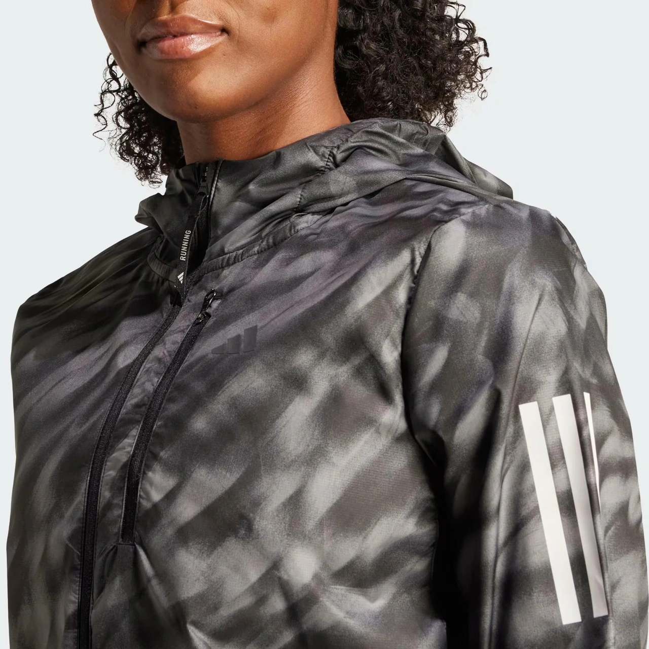 Adidas Own The Run Kadın Mont C-adıjl8701b30a00 Gri