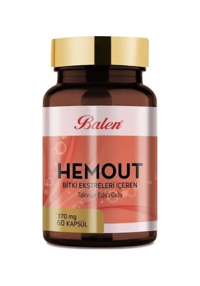 Balen Hemout Bitki Ekstreleri Içeren Kapsül 370 MG 60 Kapsül