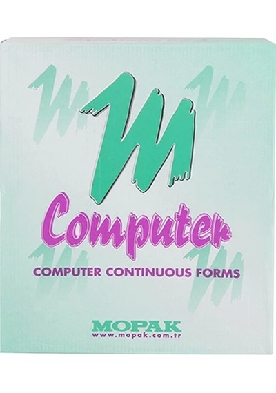 Mopak 3 Nüsha 11x24 Sürekli Form Bilgisayar Kağıdı 500 Lü