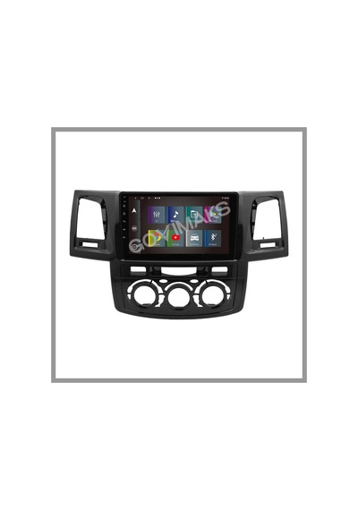 Govimaks Toyota Hılux 2006-2015 Manuel Uyumlu 4 Gb Ram 64 Gb Hafıza Androıd Multımedıa Teyp 9"