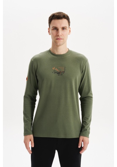 Ar-ma Erkek Slim Fit Çift Taraflı İnce İnterlok Pamuk Modal Elastan Karışımlı Bisiklet Yaka Sweatshirt K30124989502 Yeşil-y1 Yeşil Ar-ma Erkek Slim Fit Çift Taraflı İnce İnterlok Pamuk Modal Elastan Karışımlı Bisiklet Yaka Sweatshirt K30124989502 Yeşil-y1 Yeşil