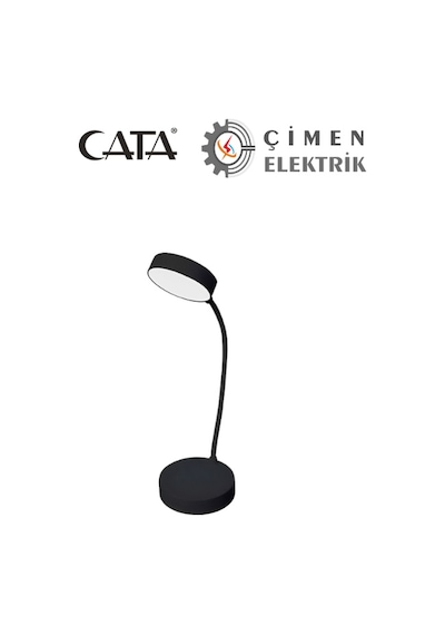 Cata Ct 8440 Siyah Kasa Dokunmatik 3 Renk Berlin Masa Lambası 2.5w
