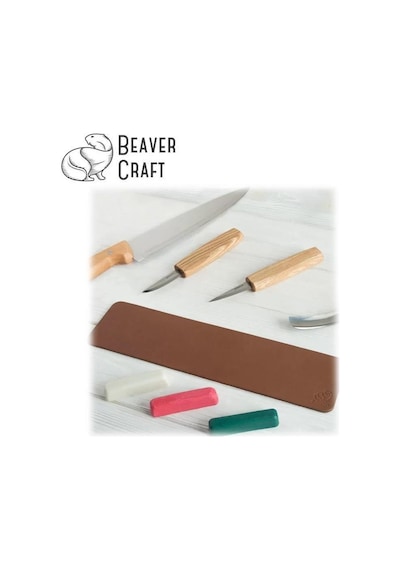 Beavercraft Ls7p03 Deri Parlatma Kayışı Ve Macunu Seti, 4 Parça
