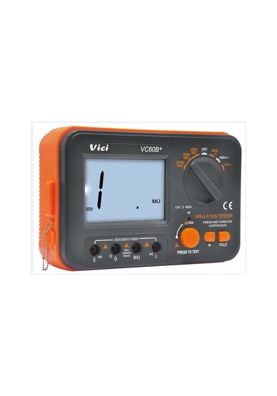Vc60b + Dijital Yalıtım Direnci Test Cihazı Vıcı Megger Megohm Metre 250v 500v 1000v Yüksek Gerilim Ve Kısa Devre Giriş Alarmı