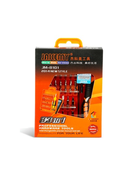 Jakemy Jm-8101 33 Parça Tornavida Takımı Seti