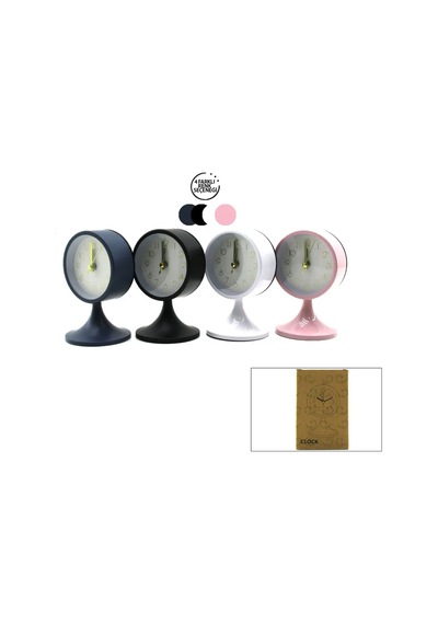 Jenerik Twin Bell Metal Masa Çalar Saat 8.5 Cm - Pilli