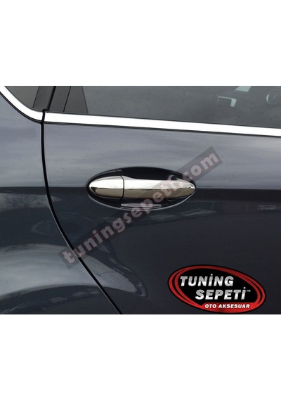 Ford Fiesta 2009 - 2017 Kapı Kolu Paslanmaz Çelik