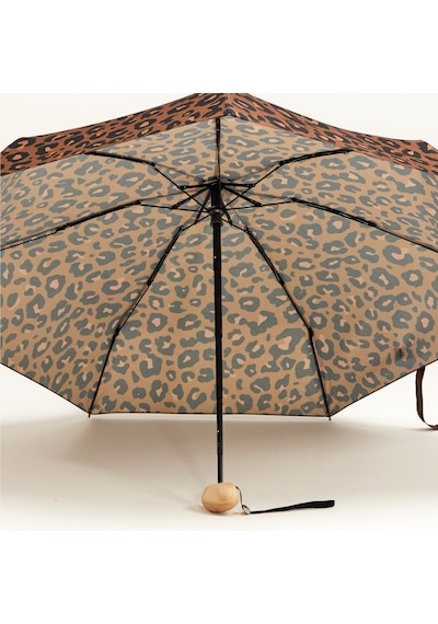 Original Duckhead The Mini Ultra Kompakt Şemsiye Leopar