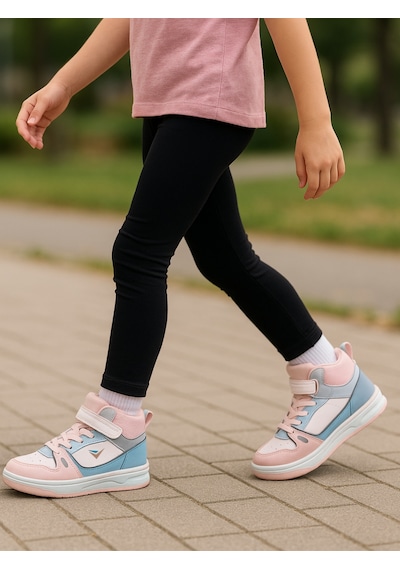 Multicolor Kız Çocuk Sneaker Spor Ayakkabı Pembe