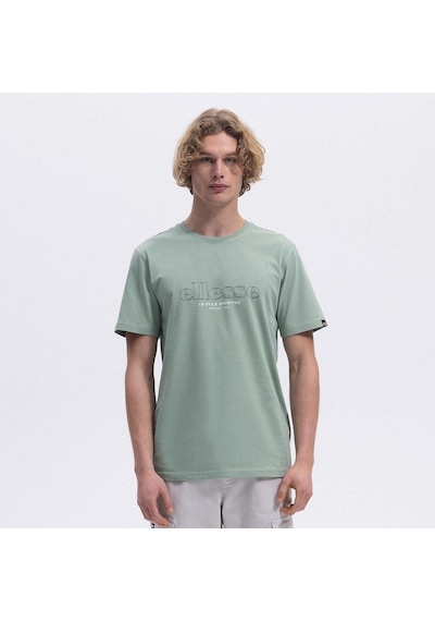 Ellesse Em453-mnt Bisiklet Yaka Erkek T-shirt - Yeşil