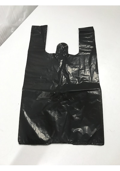 Siyah Atlet Poşet Orta Boy 5 Kg