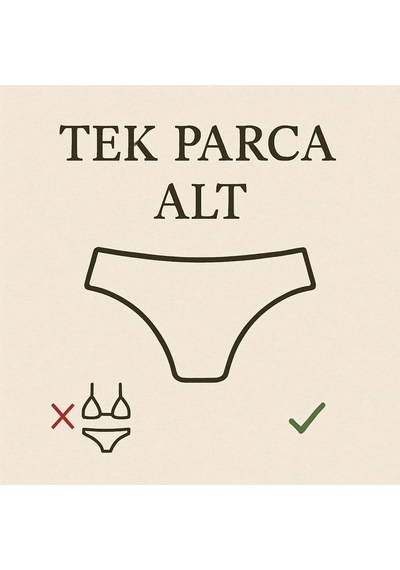 Pierre Cardin Tek Parça Alt - Yüksek Bel Bikini Altı Toparlayıcı, Kusursuz Form, Iz Bırakmaz Konfor Beyaz