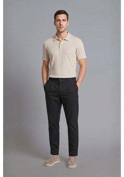 Defacto Regular Fıt Kısa Kollu Polo Tişört H5936ax26smgr492 Gri-gr492
