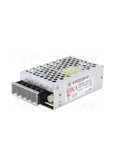 Meanwell Rs-25-5 ,110v..220vac 5vdc/5a Güç Kaynağı Beyaz - Gri