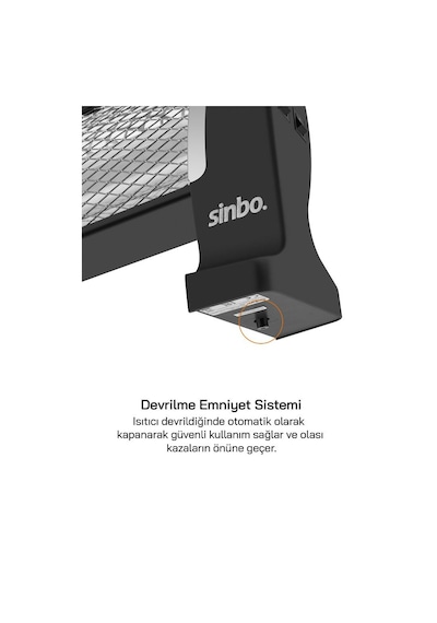 Sinbo Quartz Isıtıcı 3399