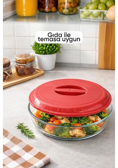 Yuvarlak Borcam Kapağı Sızdırmaz Plastik Malzeme İle Üretilmiş Esnek Ve Dayanıklı Kapak Gıda Saklama Ve Taşıma İçin Uygun Pratik Kullanımlı Yedek Kapak Diğer