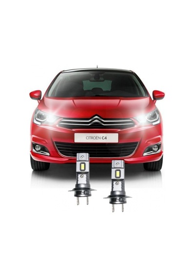Cıtroen C4 2015-2017 Led Uzun Far Ampulü H7 Mini Led 2'li Set