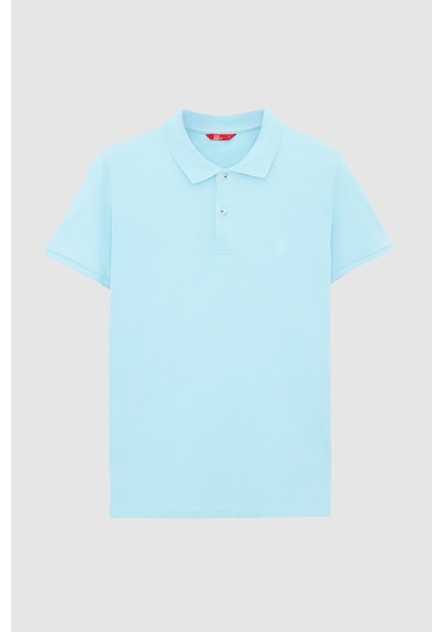 Twn Slim Fit Aqua Pike Dokulu T-shirt 4ec146011784m Aqua