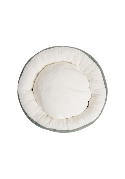 Peluş Minderli Küçük Ve Orta Irk Kedi Köpek Yatağı 62x65 Cm - Yeş