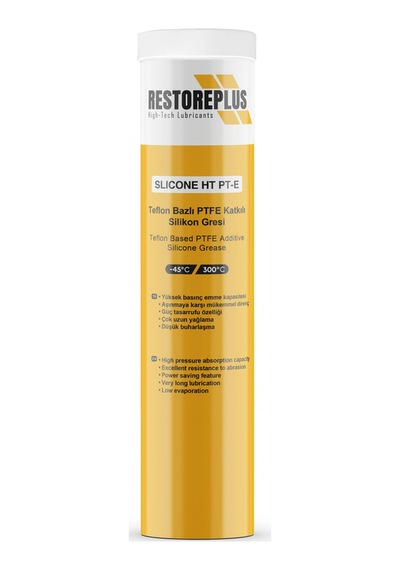 Restoreplus Slıcone Ht Pt-E Teflon Bazlı Ptfe Katkılı Silikon Gesi 400 G