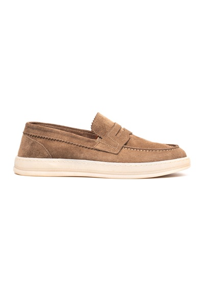 Biscuit Suede Oxford Klasik Erkek Ka-26y-c27606 John May Formal Biscuit Suede