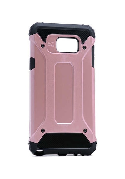 Kilifone - Samsung Uyumlu Galaxy Note 5 - Kılıf Çift Katman Zırh Tank Crash Military Kapak - Rose Gold