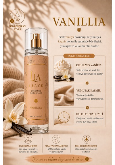 Vanıllıa Vücut Spreyi 200 Ml