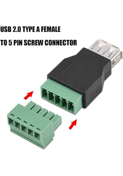 Usb A Dişi Balun Tipi Konnektör - Vidalı (533634138)