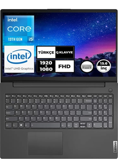 Lenovo V15 G4 83A100A5TR i5-13420H 16 GB 512 GB SSD 15.6" Dos FHD Dizüstü Bilgisayar