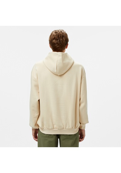 Karl Kani Small Signature Essential Os Erkek Krem Hoodie Düz Km-hd021-023 5695474