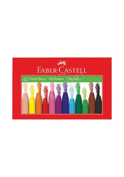 2 Adet Faber Castell Pastel Boya 12li Redline Çok Renkli