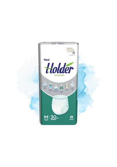 Holder Emici Külot Yetişkin Hasta Bezi Orta Boy Medium 30 Adet Diğer