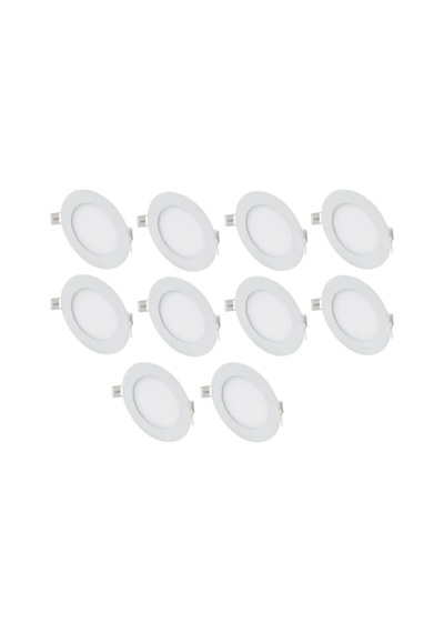 Cata 10 Adet 6 Watt Panel Led Ct-5145g Gün Işığı - Alüminyum Kasa Çok Renkli