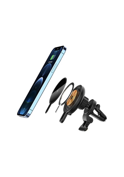 T9 15w Magsafe Araç Tutucu - Siyah 11147012 58644968