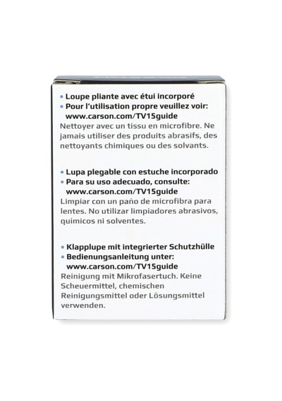 Carson Tv-15 Triview Katlanır 5 X/10 X/15 X Büyütme