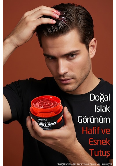 Ostwint Menstyle Collection No:01 Profesyonel Saç Şekillendirici Wet Islak Wax 150 ML