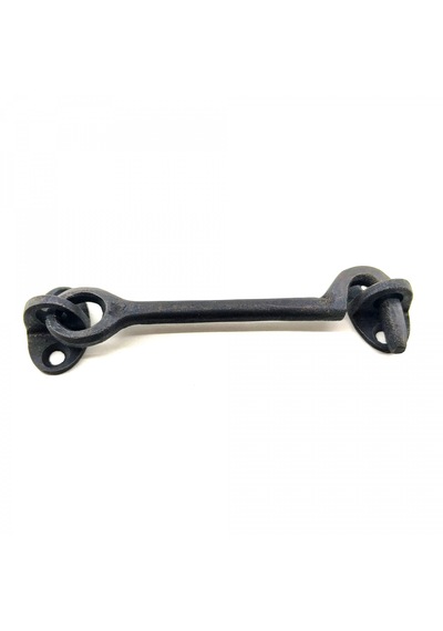 Antika Tarz Dekoratif Pirinç Maymuncuk Çengeli - 13cm, Oksit Diğer
