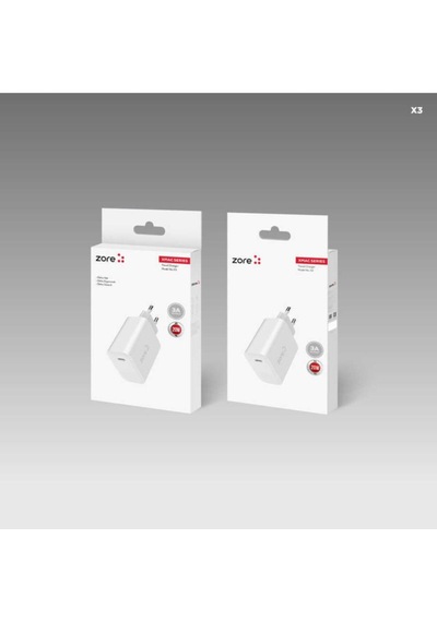 Zore Xmac Serisi X3 20w Seyahat Şarj Başlığı .