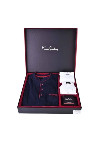 Pierre Cardin Erkek Çeyiz Set Takım 6lı Siyah 001