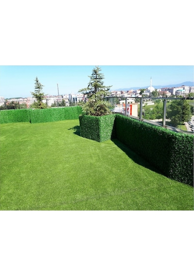 Çim Çit , Çimçit , 100 CM , Dekoratif Çit , Bahçe Çiti, Çimli Çit