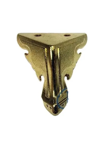 Jenerik Kelebek Ahşap, Sunta Sandık Ayağı, Kutu Ayak 3,5 Cm - Sarı Diğer