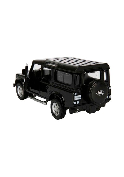 1:32 Rmz City Jeep Serisi Die Cast Çek Bırak Model Araba - Siyah Land Rover Defender